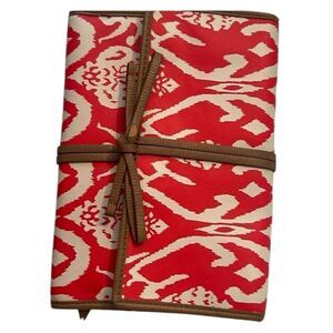 Stella & Dot Bring your own bling trifold jewelry cosmetic bag peeling on trim